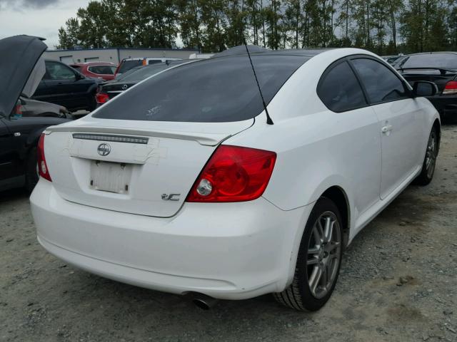 JTKDE167460138526 - 2006 TOYOTA SCION TC 白色 照片 4