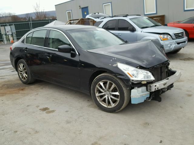 JNKCV61F89M365213 - 2009 INFINITI G37 BLACK photo 1