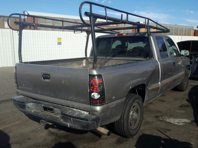 2GCEC19V011263760 - 2001 CHEVROLET SILVERADO BEIGE photo 4