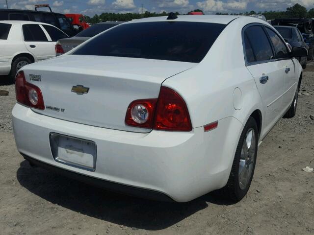 1G1ZC5E04CF269987 - 2012 CHEVROLET MALIBU 1LT WHITE photo 4