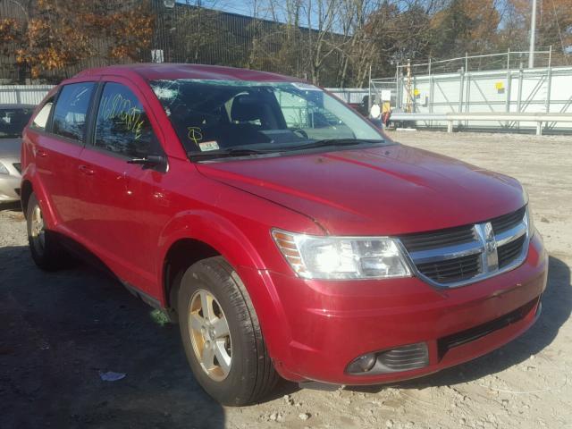 3D4PG4FB7AT145344 - 2010 DODGE JOURNEY SE RED photo 1