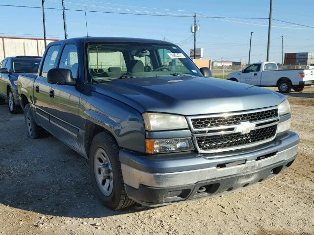 2GCEC13V371132744 - 2007 CHEVROLET SILVERADO BLUE photo 1