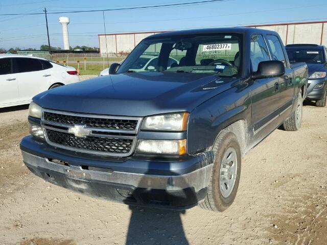 2GCEC13V371132744 - 2007 CHEVROLET SILVERADO BLUE photo 2