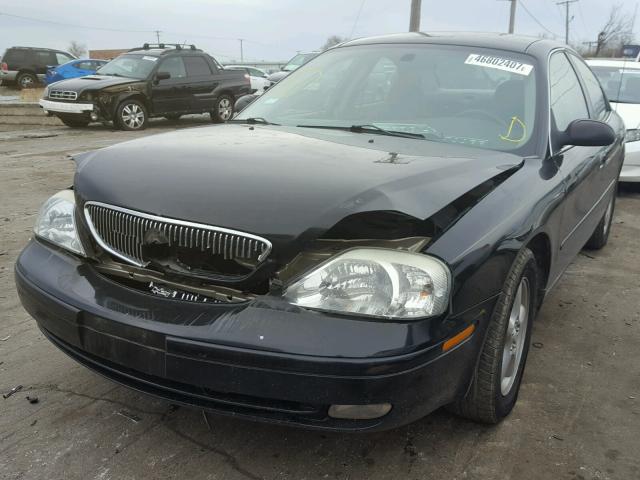 1MEFM50U65A618163 - 2005 MERCURY SABLE GS BLACK photo 2