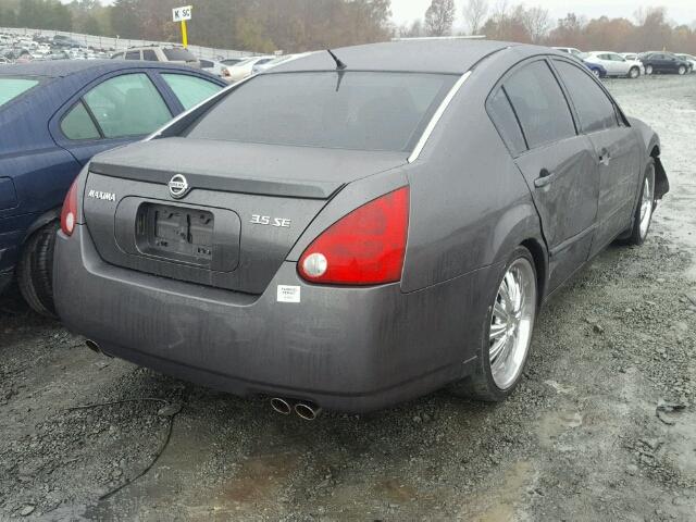 1N4BA41E36C838785 - 2006 NISSAN MAXIMA SE CHARCOAL photo 4