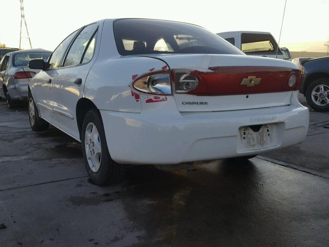 1G1JC52F357117413 - 2005 CHEVROLET CAVALIER WHITE photo 3