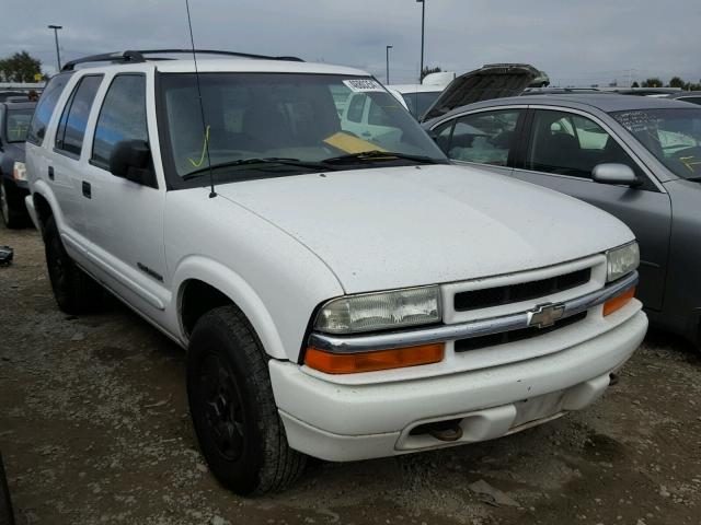 1GNDT13X34K131061 - 2004 CHEVROLET BLAZER WHITE photo 1