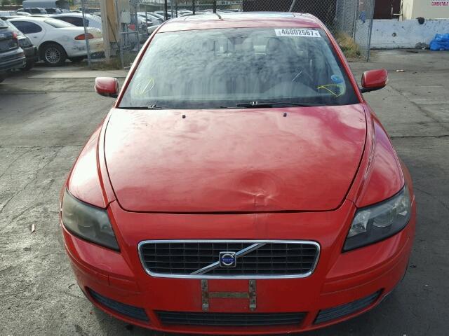 YV1MS382642019210 - 2004 VOLVO S40 2.4I RED photo 9