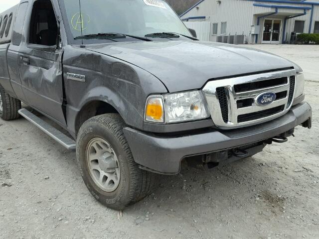 1FTLR4FE4BPA11980 - 2011 FORD RANGER SUP GRAY photo 9