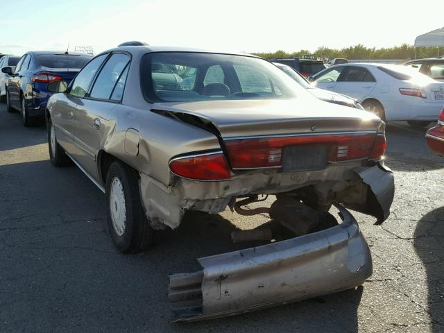 2G4WS52J4Y1304967 - 2000 BUICK CENTURY CU TAN photo 3