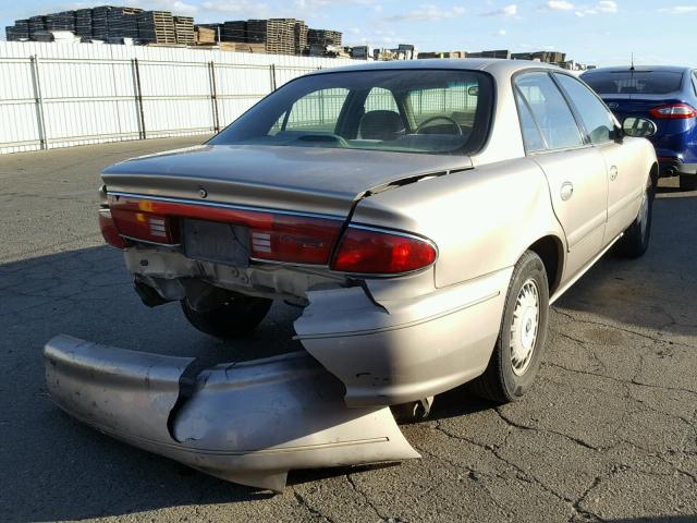 2G4WS52J4Y1304967 - 2000 BUICK CENTURY CU TAN photo 4