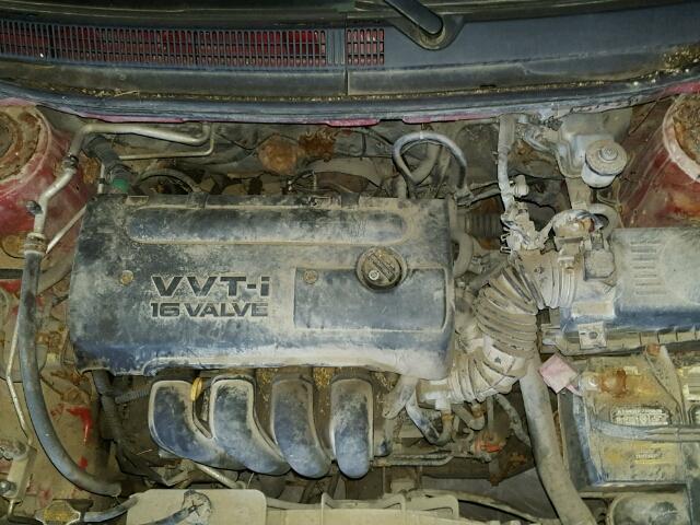 2T1KR30E95C500263 - 2005 TOYOTA COROLLA MA RED photo 7