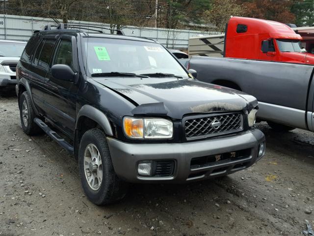 JN8DR07Y01W517367 - 2001 NISSAN PATHFINDER BLACK photo 1