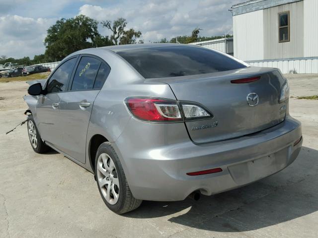 JM1BL1UPXD1743391 - 2013 MAZDA 3 I GRAY photo 3