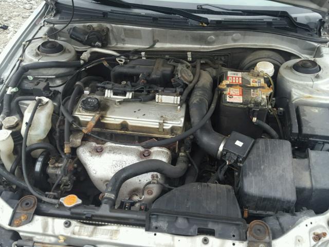 4A3AA46G33E169530 - 2003 MITSUBISHI GALANT ES SILVER photo 7