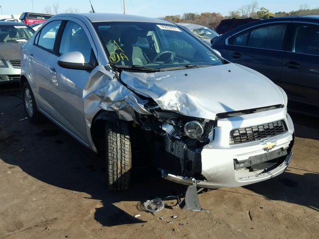 1G1JB5SH1C4144497 - 2012 CHEVROLET SONIC LS 银色 照片 1