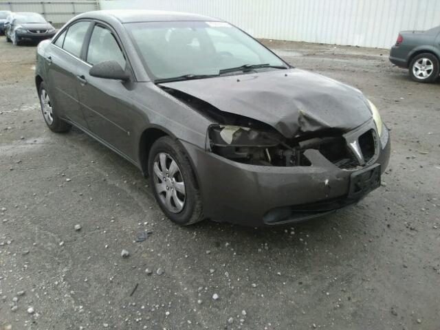 1G2ZF58BX74165599 - 2007 PONTIAC G6 VALUE L GRAY photo 1