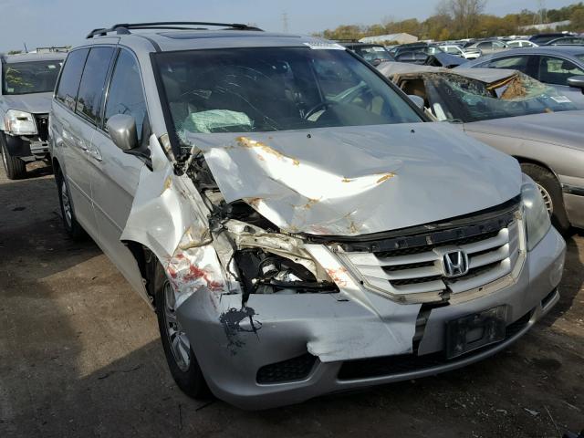 5FNRL38788B053012 - 2008 HONDA ODYSSEY EX SILVER photo 1