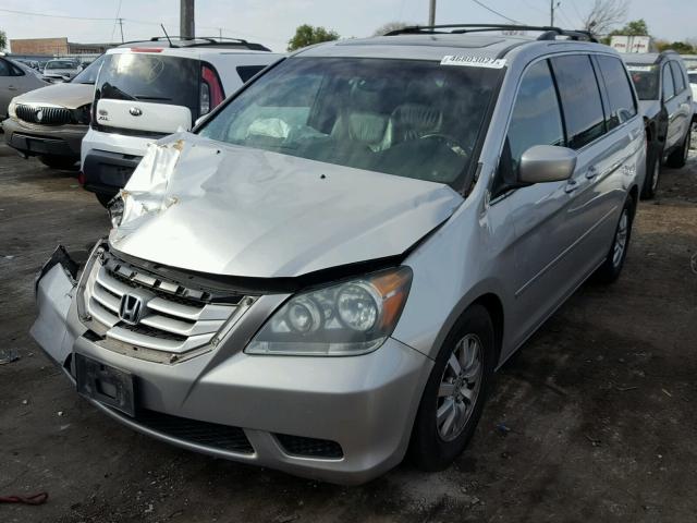 5FNRL38788B053012 - 2008 HONDA ODYSSEY EX SILVER photo 2