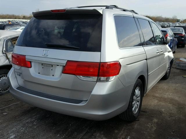 5FNRL38788B053012 - 2008 HONDA ODYSSEY EX SILVER photo 4