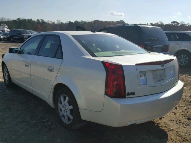 1G6DP577860154335 - 2006 CADILLAC CTS HI FEA WHITE photo 3