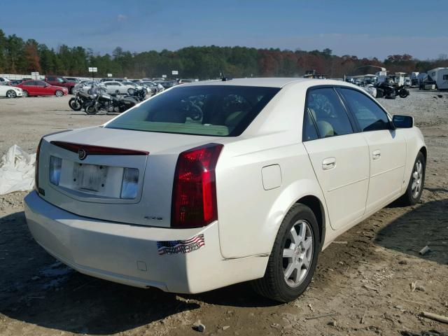 1G6DP577860154335 - 2006 CADILLAC CTS HI FEA WHITE photo 4