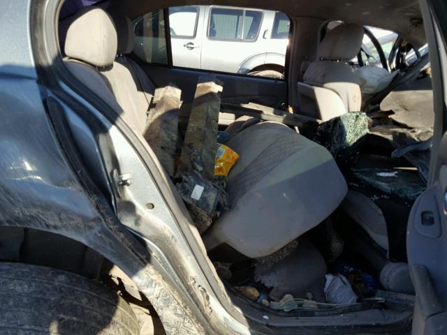 1G1ZT54865F204973 - 2005 CHEVROLET MALIBU LS 灰色 照片 6