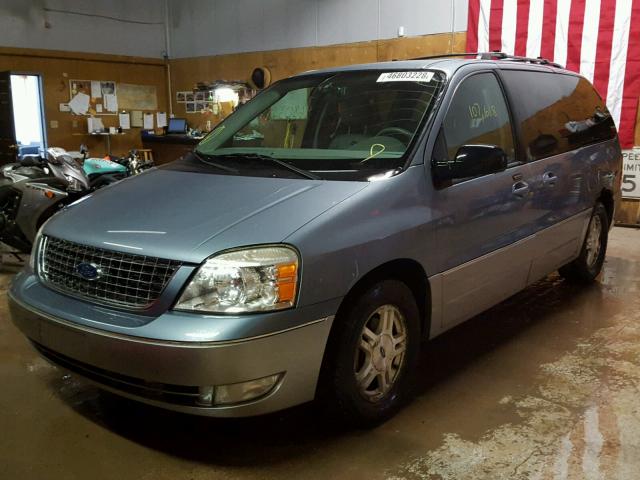 2FMZA58284BB31216 - 2004 FORD FREESTAR L BLUE photo 2