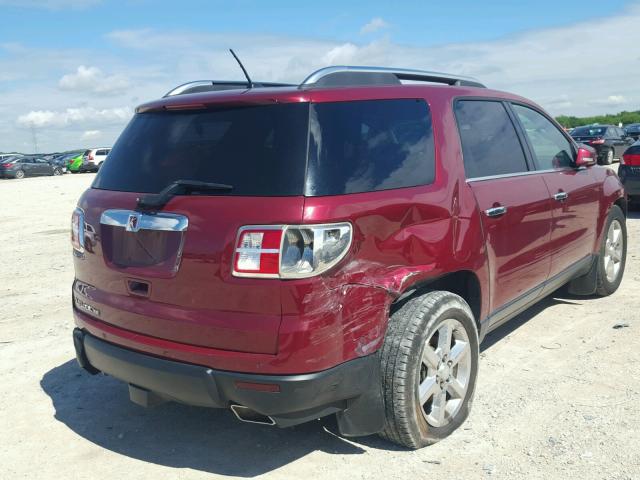 5GZER33758J124453 - 2008 SATURN OUTLOOK XR 红色 照片 4