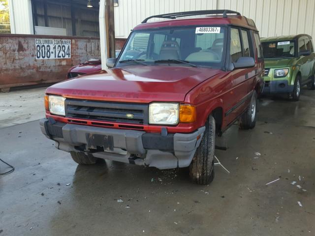 SALJY1240VA556399 - 1997 LAND ROVER DISCOVERY RED photo 2