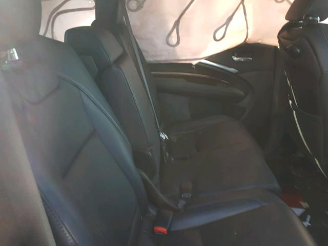 5FRYD4H79HB028861 - 2017 ACURA MDX TECHNO GRAY photo 6