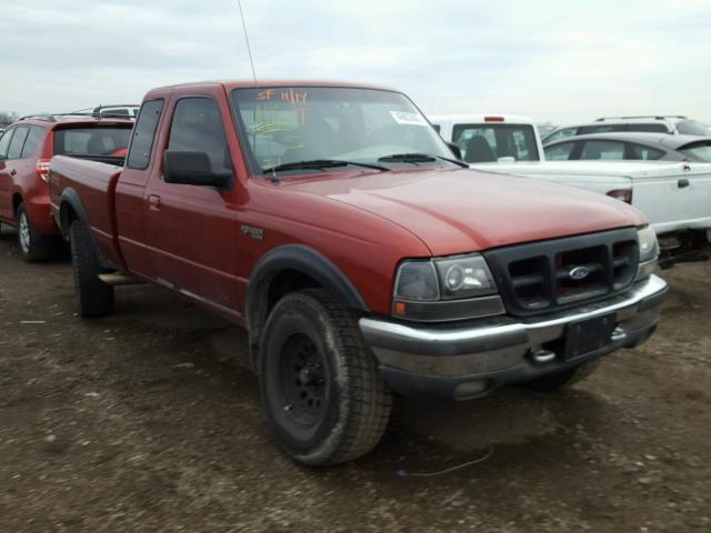 1FTZR15XXWPA74261 - 1998 FORD RANGER SUP MAROON photo 1