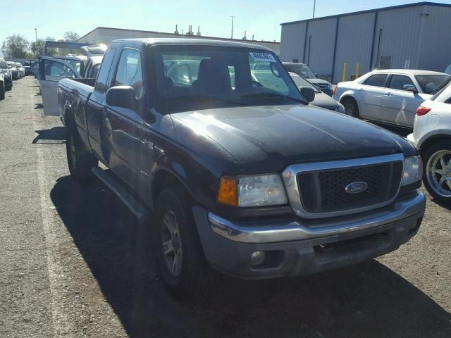 1FTYR15E25PA94965 - 2005 FORD RANGER BLACK photo 1