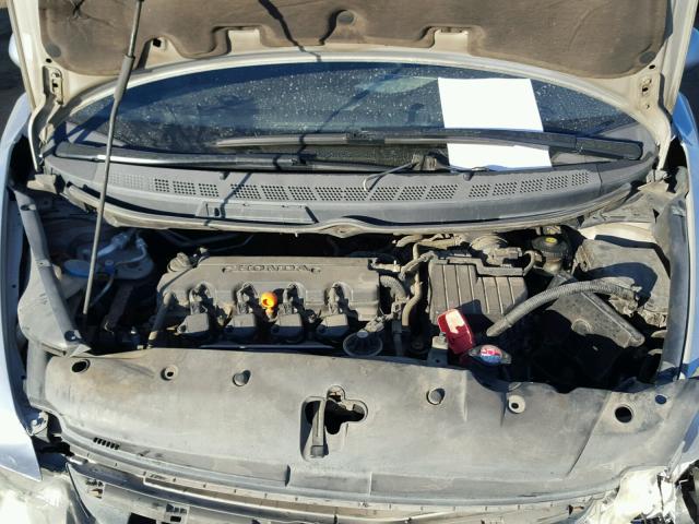 1HGFA16876L002816 - 2006 HONDA CIVIC EX ვერცხლისფერი ფოტო 7