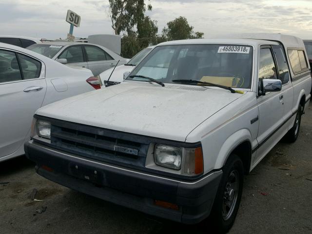 JM2UF3142M0170705 - 1991 MAZDA B2600 CAB WHITE photo 2