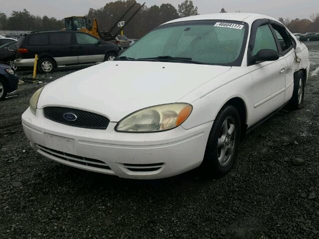 1FAFP55U04A151148 - 2004 FORD TAURUS SES WHITE photo 2