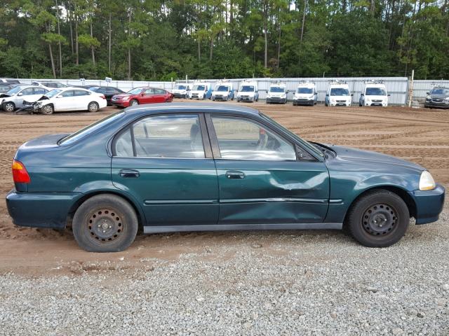2HGEJ6612YH565140 - 2000 HONDA CIVIC BASE Yaşıl foto 9