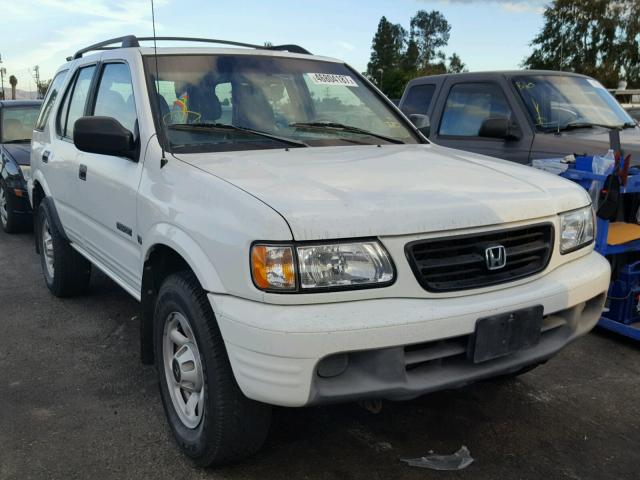 4S6CK58W014413076 - 2001 HONDA PASSPORT E WHITE photo 1