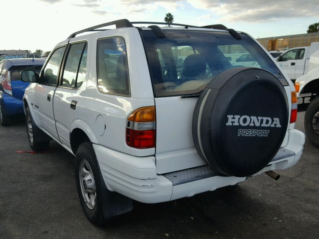 4S6CK58W014413076 - 2001 HONDA PASSPORT E WHITE photo 3