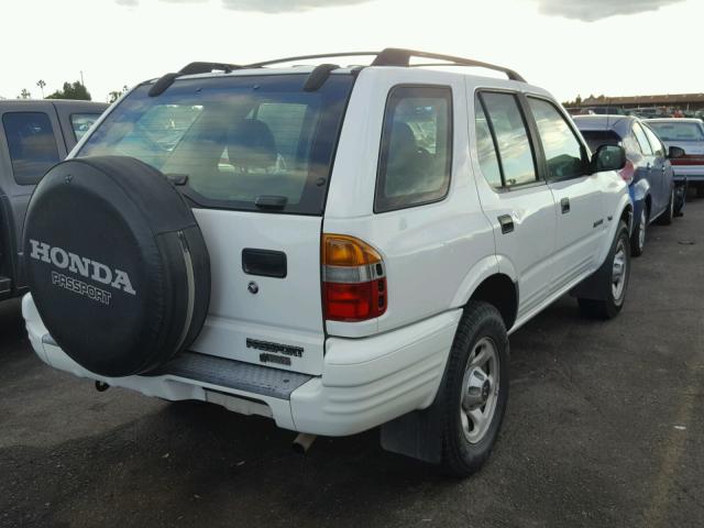 4S6CK58W014413076 - 2001 HONDA PASSPORT E WHITE photo 4