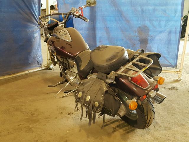 1HFSC55027A300123 - 2007 HONDA VTX1300 C BURGUNDY photo 3