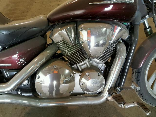 1HFSC55027A300123 - 2007 HONDA VTX1300 C BURGUNDY photo 7