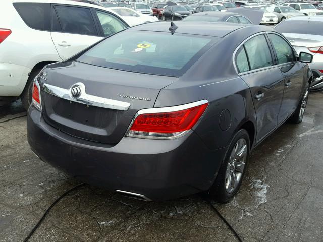 1G4GF5E38DF315687 - 2013 BUICK LACROSSE P GRAY photo 4