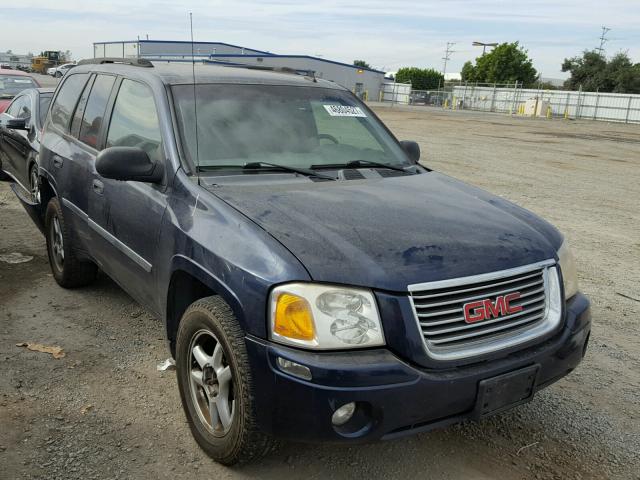 1GKDT13S172161469 - 2007 GMC ENVOY BLUE photo 1