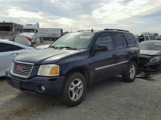 1GKDT13S172161469 - 2007 GMC ENVOY BLUE photo 2