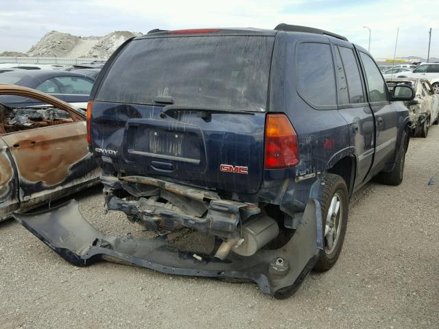 1GKDT13S172161469 - 2007 GMC ENVOY BLUE photo 4