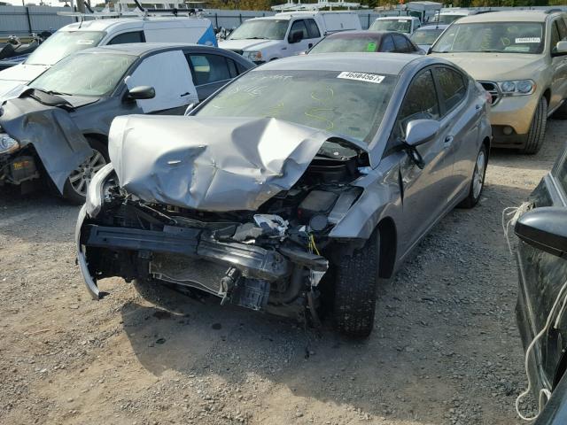 KMHDH4AE8DU918116 - 2013 HYUNDAI ELANTRA GL SILVER photo 2