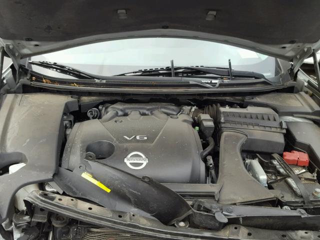 1N4AA5AP5AC809042 - 2010 NISSAN MAXIMA S BLACK photo 7