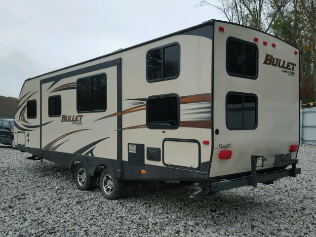 4YDT27229FD424595 - 2015 BULL TRAILER BROWN photo 3