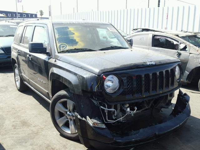 1C4NJPCB6CD550969 - 2012 JEEP PATRIOT LI BLACK photo 1